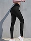 preiswerte Graphic Chic-Frauen Capri Leggings Hintern heben hohe Taille kurz geschnittene Yogahosen, Push-up Strumpfhose Navy XL