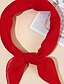 abordables Scarves &amp; Bandanas-Mujer Bufanda Cuadrada Rojo Fiesta Bufanda Color sólido