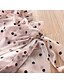 preiswerte Kleider für Mädchen-Kinder Wenig Mädchen Kleid Punkt Festtage Tüll-Kleid Rüsche Gitter Beige / Beige Rosa Grau Übers Knie Standard Langarm Prinzessin Süß Kleider Lose 1-5 Jahre