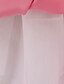 preiswerte Kleider für Mädchen-kinderkleidung Mädchen Kleid Jacquard Ärmellos Party Geburtstag Gitter Perlenbesetzt Layer-Look Kuschelig Süß Polyester Knielang Kleid mit Blumenstickerei Ganzjährig 2-6 Jahre Weiß Rosa Wie im Bild