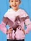 cheap Girls&#039; Tees &amp; Blouses-Kids Girls&#039; Hoodie &amp; Sweatshirt Long Sleeve Unicorn Animal Print Blush Children Tops Fall Active Daily Wear Regular Fit 4-12 Years