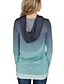 cheap Hoodies &amp; Sweatshirts-Women&#039;s Gradient Hoodie Sweatshirt Front Pocket Daily Sports Sportswear Streetwear Hoodies Sweatshirts  Purple Wine Gray