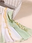abordables Scarves &amp; Bandanas-Mujer Bufandas de gasa Festivos Multicolor Bufanda Bloques