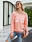 cheap Hoodies &amp; Sweatshirts-Women&#039;s Skull Sweatshirt Pullover Print Hot Stamping Daily Sports Sportswear Streetwear Hoodies Sweatshirts  Blue Blushing Pink Gray