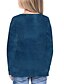 cheap Girls&#039; Tees &amp; Blouses-Active Baby&#039;s Royal Blue 3D Cat Print Long Sleeve T Shirt
