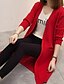 cheap Cardigans-Women&#039;s Cardigan Sweater Solid Color Casual Long Sleeve Sweater Cardigans V Neck Yellow khaki Green