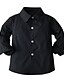cheap Toddler Boys&#039; Tees &amp; Blouses-Boys&#039; Black Long Sleeve Casual Shirt 2-8 Years