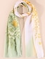cheap Scarves &amp; Bandanas-Women&#039;s Chiffon Scarf Holiday Multi-color Scarf Color Block