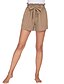 abordables Pants-Femme basique Pantalons Pantalon Micro-élastique Casual du quotidien Plein Rose Claire Café Marron Grise Vert S M L XL 2XL / Laver séparément