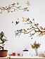 abordables Bottoms-Animaux / Fleurs et plantes Stickers Muraux Chambre / Salon, Amovible PVC Décoration d&#039;intérieur Stickers muraux 4 pièces