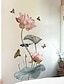 abordables Bottoms-Fleurs et plantes Stickers Muraux Chambre / Salon, Amovible PVC Décoration d&#039;intérieur Stickers muraux 1 pc