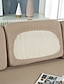 cheap Home Textiles-Stretch Sofa seat Cushion Cover Slipcover Elastic Couch Armchair Loveseat 4 or 3 Seater Grey Plain Solid Soft Durable Washable