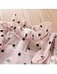 preiswerte Kleider für Mädchen-Kinder Wenig Mädchen Kleid Punkt Festtage Tüll-Kleid Rüsche Gitter Beige / Beige Rosa Grau Übers Knie Standard Langarm Prinzessin Süß Kleider Lose 1-5 Jahre
