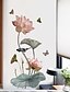 cheap Bottoms-Floral &amp; Plants Wall Stickers Bedroom / Living Room, Removable PVC Home Decoration Wall Decal 1pc