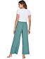 cheap Women&#039;s Clothing-Women&#039;s Basic Pants Pants Causal Daily Plain Blue Green Brown S M L XL 2XL / Wash separately