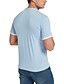 abordables Camisetas y camisas de tirantes de hombre-Hombre Camiseta POLO Camiseta de golf Cuello Vuelto Bloque de color Plano Exterior Casual Normal Abotonar Manga Corta Ropa Moda Sencillo Básico Formal