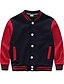 cheap Boys&#039; Jackets &amp; Coats-Boys&#039; Vintage Baseball Jacket with Stripes