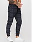 cheap Men&#039;s Bottoms-Men&#039;s Plaid Drawstring Joggers Micro Elastic Sportswear