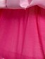 cheap Girls&#039; Dresses-Kids Little Girls&#039; Dress Striped Party Vacation Skater Dress Bow Blushing Pink Fuchsia Knee-length Sleeveless Princess Sweet Dresses Summer Regular Fit 3-10 Years