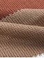 billige Sweaters-Dame Pullover genser Jumper Strikke Lapper Strikket Crew-hals Fargeblokk Daglig Grunnleggende Stilfull Vinter Høst Blå Kakifarget S M L / Langermet / Fritid / Løstsittende