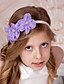 abordables Foulards pour enfants-Accessoires Cheveux Bébé 1 PCS Fille Doux Floral Maille Style floral Bleu Violet Incarnadin Taille unique / Bandeaux