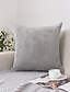 cheap Basic Collection-Nordic solid color pillow cover corduroy office pillow without core home living room sofa Decor