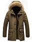 cheap Down&amp; Parkas-men&#039;s winter removable hooded frost-fighter sherpa lined midi packable parka jackets (xx-large, 17navy blue)