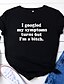 preiswerte Bluse-lustiges Sprichwort T-Shirts Frauen Ich googelte meine Symptome gedruckt lässig Kurzarm T-Shirts Tops (a-dunkelgrün, l)