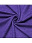 abordables Shoes &amp; Accessories-T shirt Tee Femme Bleu marine Bleu Violet Plein Intérieur du quotidien Manches Courtes Col V basique Coton Normal Standard S / Lavage en Machine / Micro-élastique