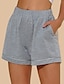 cheap Women&#039;s Clothing-Women&#039;s Basic Pants Pants Inelastic Casual Daily Plain Gray S M L XL