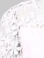 baratos Blusas Plus Size-Mulheres Plus Size Blusas Blusa Camisa Social Desenho Animado Floco de Neve Manga Longa Renda Imprimir Roupa de rua Natal Decote V Polyster Natal Diário Outono Inverno Roxo Verde / Tamanho Grande