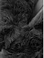 preiswerte Pelz &amp; Ledermode für Damen-Damen Kunstpelz-Mantel Alltag Herbst Winter Standard Mantel Lose Grundlegend Jacken Langarm Solide Grau Schwarz