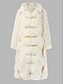 cheap Furs &amp; Leathers-Women&#039;s Faux Fur Coat Fall Winter Wedding Daily Long Coat Loose Chic &amp; Modern Elegant &amp; Luxurious Jacket Long Sleeve Oversized Solid Colored White