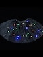 preiswerte Mädchenhöschen-Mädchen Rock Einfarbig Polyester Schnittkante Basic kinderkleidung Schulanfang Party Heim 3-6 Jahre alt Transparent LED 3D-gedruckte Grafik Weite Passform