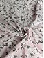 baratos Tops &amp; Blouses-Mulheres Camisa Social Blusa Branco + amarelo Branco Rosa Frufru Trabalho Casual Manga Curta Decote V Básico Casual Estilo Praia Normal Manga Princesa
