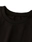cheap New Arrivals-Tops Mommy and Me Daily Rainbow Star Letter Print Black Daily Matching Outfits / Fall / Cute
