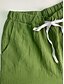 cheap Women&#039;s Pants-Women&#039;s Basic Comfort Mid Waist Faux Linen Chinos