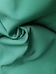 billige Tops &amp; Blouses-Dame Skjorte Bluse Hvit+Gul Hvit Rosa Drapering Arbeid Avslappet Kortermet V-hals Grunnleggende Fritid Strandstil Normal Puffermer
