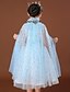 cheap Girls&#039; Dresses-Kids Little Girls&#039; Cloak Cape Polka Dot Performance Drawstring Tulle Mesh Multicolor White Black Princess Costume Dresses / Lace
