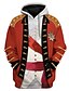 billige Hoodies-hættetrøje til mænd den historiske figur alexander cosplay 3d-printede sweatshirts til mænd