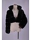 cheap Coats &amp; Trench Coats-Women&#039;s Faux Fur Coat Teddy Coat Sherpa jacket Fur Chic &amp; Modern Elegant &amp; Luxurious Daily Outdoor clothing Date Valentine&#039;s Day Coat Short Polyester Black Light gray Red Fall Winter Spring Hoodie