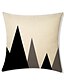 cheap Home &amp; Garden-Set of 9 Faux Linen Pillow Cover, Geometic Contemporary Fashion Modern Throw Pillow