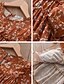 abordables Robes pour Filles-Robe Fille Enfants Petit Plantes Fleur Imprimer Ecole Kaki Mi-long Polyester Manches Longues Le style mignon Doux Robes L&#039;autume Printemps Mince 2-6 ans