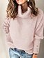 cheap Sweaters-Stylish Women&#039;s Regular Fit Turtleneck Sweater Pullover