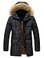 cheap Down&amp; Parkas-men&#039;s winter removable hooded frost-fighter sherpa lined midi packable parka jackets (xx-large, 17navy blue)