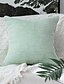 abordables Collection de base-Nordique couleur unie taie d&#039;oreiller velours côtelé bureau oreiller sans noyau maison salon canapé décor