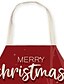 cheap Family Look Sets-Christmas Aprons Mommy and Me Christmas Gifts Snowman Christmas pattern Letter Print Red Cute Matching Outfits / Fall / Spring / Sweet