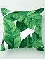 cheap Throw Pillows,Inserts &amp; Covers-Cushion Cover 1PC Faux Linen Soft Decorative Square Throw Pillow Cover Cushion Case Pillowcase for Sofa Bedroom  Superior Quality Mashine Washable Pack of 1 Faux Linen for Sofa Couch Bed Chair Green