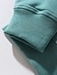 preiswerte Damenmode-Damen Glatt Zur Seite fahren nicht druckbar Täglich Grundlegend Kapuzenpullover Sweatshirts Khaki Grün Weiß