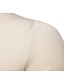 abordables Men&#039;s-Hombre Camiseta Escote en Pico Color sólido Negro Verde Ejército Azul Marino Beige Manga Larga Abotonar Exterior Casual Tops Básico Sencillo Casual / Microelástico / Primavera / Otoño